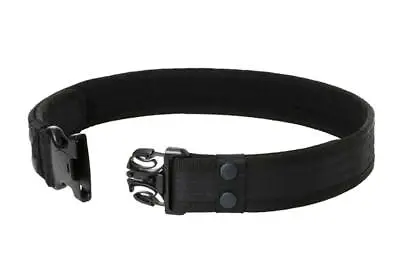 Black Heavy Duty Tactical Nylon Belt Load Bearing Police Security Military 54mm • $21.16