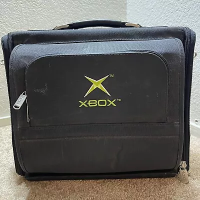 Original  XBOX Carrying Case Hard Shell Case • $17.99