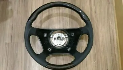 1994-1999 Mercedes C Class W202 Steering Wheel BirdEye Wood Black Leather Sport • $399