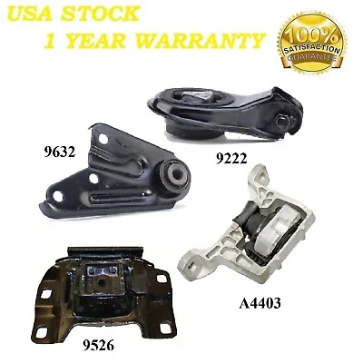 4PCS MOTOR & TRANS MOUNT FIT 2007-2009 Mazda 3 2.3L Mazdaspeed Turbo - Manual • $66.22