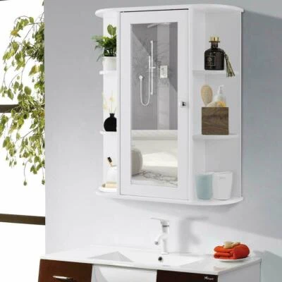 $42.99 • Buy FCH Bathroom Wall Mirror Cabinet Medicine Cabinet Multipurpose Storage Organizer