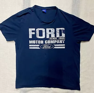 Ford Motor Company T Shirt - Size 3XL XXXL - Blue • $12