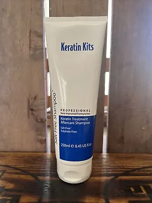 Keratin Kits Pro Pure Salt & Sulfate Free Aftercare Shampoo Large 250ml Sealed • £5.80