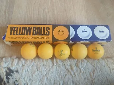 Rare Vintage Halex Ultra England Table Tennis Ping Pong Balls  Original Box *cq • $14.99