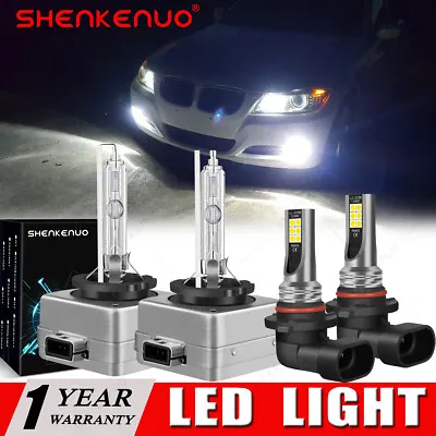Xenon D1S HID Headlight & Fog Light  FOR 07-10 BMW E92 E93 328i 335i M3 Coupe 4X • $32.39