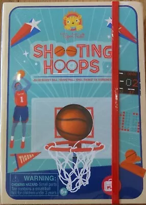 Shooting Hoops Table Top Mini Basketball Game Tiger Tribe Schylling 50901 • $7.34