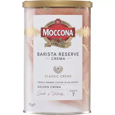 Moccona Barista Reserve Classic Creme Instant Coffee 95g • $14.15