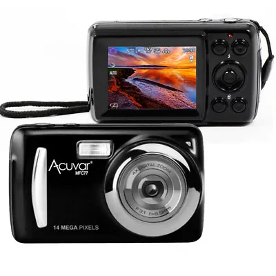 Digital Camera Autofocus 16MP 1080P 16X Vlogging Camera Kids Teens • $21.49