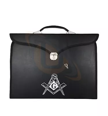 Masonic Master Mason MM/WM Apron & Chain Collar Case MB029 • £45.99