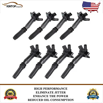 8 LH&RH Ignition Coil Pack For Ford F-150 F-250 Super Duty F-350 Super Duty 6.2L • $68.99