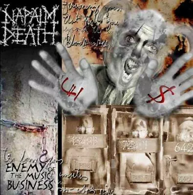 Napalm Death(CD Album)Enemy Of The Music Business+Leaders Not Followers-Secret-S • £7.99