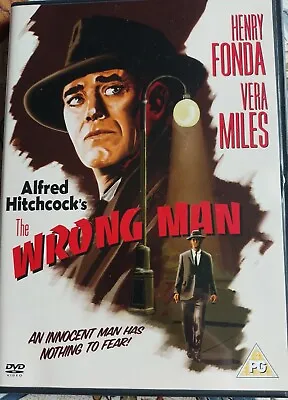 £2.99 • Buy The Wrong Man (1956) Dvd New & Sealed Henry Fonda Vera Miles Alfred Hitchcock