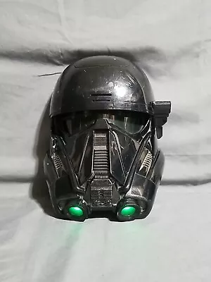 2016 Hasbro Star Wars Death Trooper Helmet Rogue One Tested Working  • $20