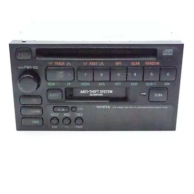 Toyota 86120-33100 92-95 4Runner Land Cruiser Stereo CD Cassette Radio OEM 56804 • $389.95