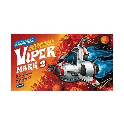 Moebius Models Model Kit Battlestar Galactica - Super-Deformed Viper MKII SW • $29.99