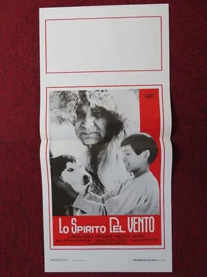 £15.99 • Buy  SPIRIT OF THE WIND  ITALIAN LOCANDINA (27.5 X13 ) POSTER SLIM PICKENS 1988