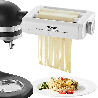 VEVOR 3-IN-1 Pasta Attachment For KitchenAid Stand Mixer Pasta Roller Cutter Set • $65.99