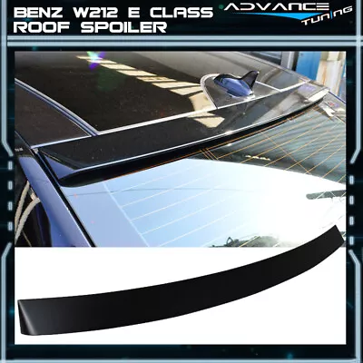 Fits 10-16 Benz E-Class W212 4DR Unpainted ABS OE Style Rear Roof Spoiler Wing • $75.99