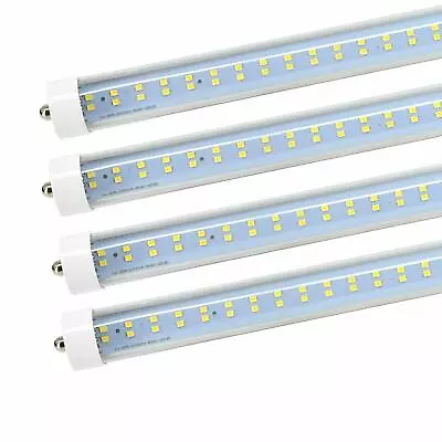 T8 T12 8FT 45W 72W LED Tube Light FA8 Single Pin 8 Foot LED Shop Light Bulb • $594.41