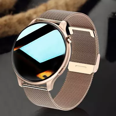 $69.99 • Buy Women Fashion Smart Watch Heart Rate Blood Pressure Monitor Phone Call-NEW