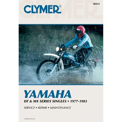 $37.95 • Buy CLYMER Physical Book For Yamaha DT100, DT125, DT175, DT250, DT400, MX100, MX175