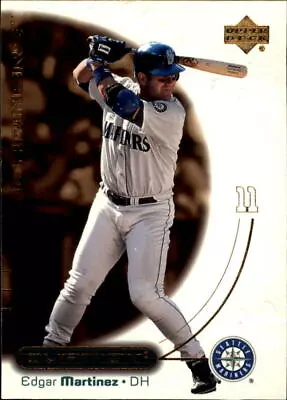 2001 (MARINERS) Upper Deck Ovation #13 Edgar Martinez • $1.49