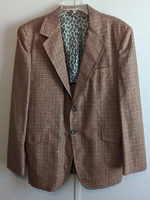 Niver Western West Men's Sports Coat 42 Brown  • $28