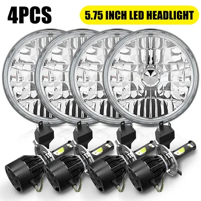 5.75  5-3/4 LED Headlights Conversion Kit Hi/Low Beam For Chevy Impala El Camino • $149.99