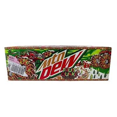 NEW Mtn Dew Fruit Quake 12 Pack Unopened Discontinued Limited Mountain Ginger • $30