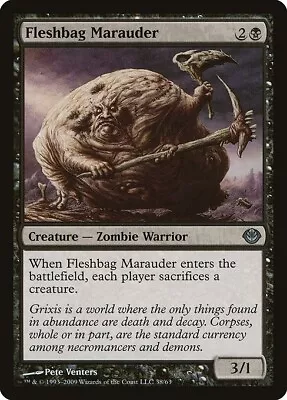 MTG - FLESHBAG MARAUDER - Duel Decks: Garruk Vs. Liliana (U) • $1