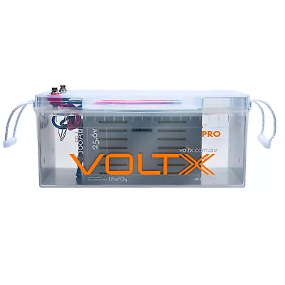 VoltX 24V 100Ah Lithium Iron Battery LiFePO4 150A BMS Solar Charger DEEP CYCLE • $1349