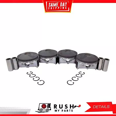 14-19 Std. Size Compl. Piston Set For Mazda 3 2.5L L4 DOHC 16v DNJ P4316 • $125.79