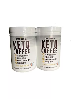 Cafe Genix Keto Coffee Metabolism Support Sustain Energy Non-GMO No Sugar • $15.99