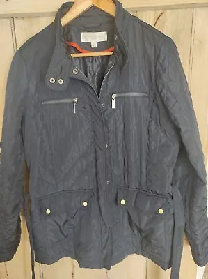 Edina Ronay Navy Blue Jacket Size 14 • £12