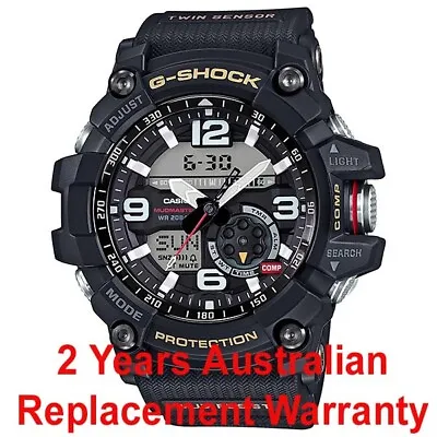 Casio G-shock Twin Sensor Mudmaster Gg-1000 Black Gg-1000-1a 2-years Warranty • $399.99