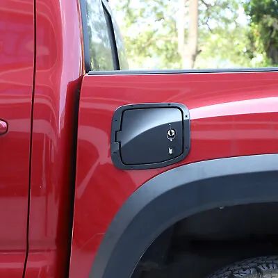 Aluminum Fuel Tank Cap Locking Door Replacement Lid Fits Toyota Tacoma 2016-2023 • $159.99