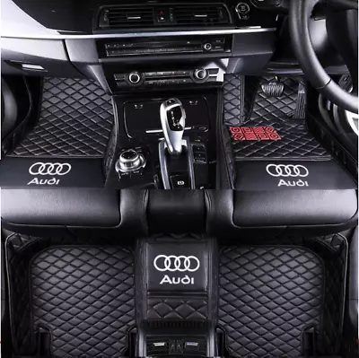 For Audi Car Floor Mats Q2 Q3 Q5 Q7 Q8 All Models Custom Waterproof Auto Carpets • $154.87