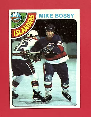 1978-1979 TOPPS #115 MIKE BOSSY ROOKIE NY Islanders NRMT OR BETTER • $10.50