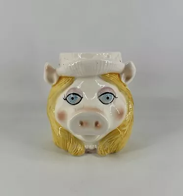 Sigma The Tastesetter Miss Piggy Muppet Coffee Mug Jim Henson ~ Made In Japan • $11