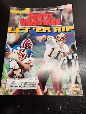 Sports Illustrated-February 3 1992 -Mark Rypien -Superbowl-Washington Redskins • $8.29