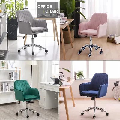 $109.55 • Buy Ergonomic Swivel Velvet Office Chair Computer Desk Chair Study Chair Adjustable 
