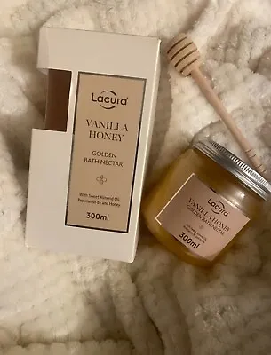 Lacura Vanilla Honey Golden Bath Nectar Soak Bubbles - Laura Mercier Dupe • £15.50