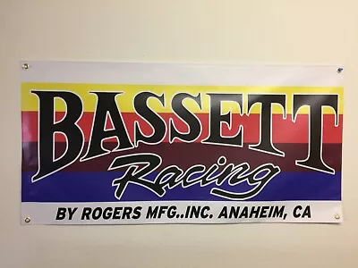 Old School Bmx Bassett  2x4 Banner Vdc  Mancave Display • $45