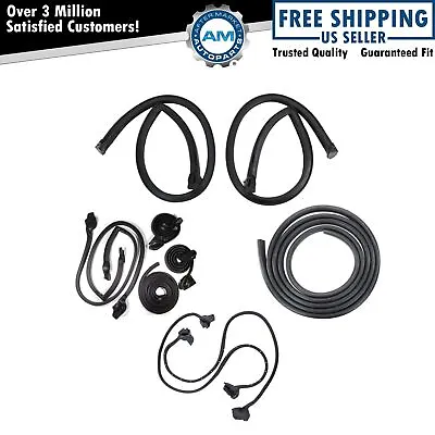 Roofrail Door Hatch Weatherstrip Seals Set For Camaro Firebird Trans Am Hardtop • $191.03