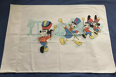 Vintage Pillow Case Disney Mickey's Marching Band • $6