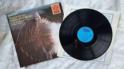 Handel - Water Music Fireworks - London Symphony 12  Vinyl Album Record - 1971 • £6