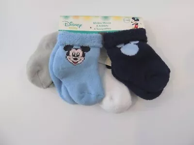 Disney Baby Mickey Mouse Socks Size 0-6 Month • $6.48