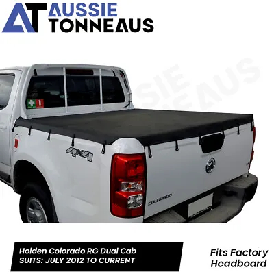 Bunji Tonneau Cover For Holden Colorado RG Dual Cab Ute (July 2012 To Current) • $209