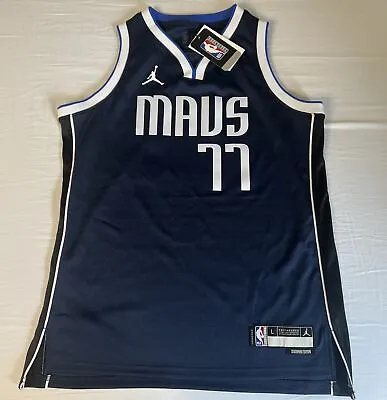 NEW Nike Boys Large NBA Swingman Luka Doncic Dallas Mavericks Jersey • $55