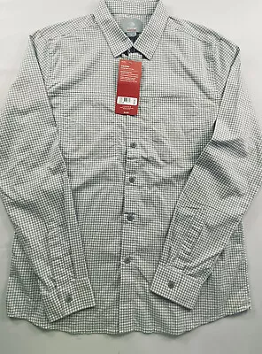 MPG Sport Mens Multicolor Check Long Sleeve Button Up Shirt MSRP $34.99 Size M • $16
